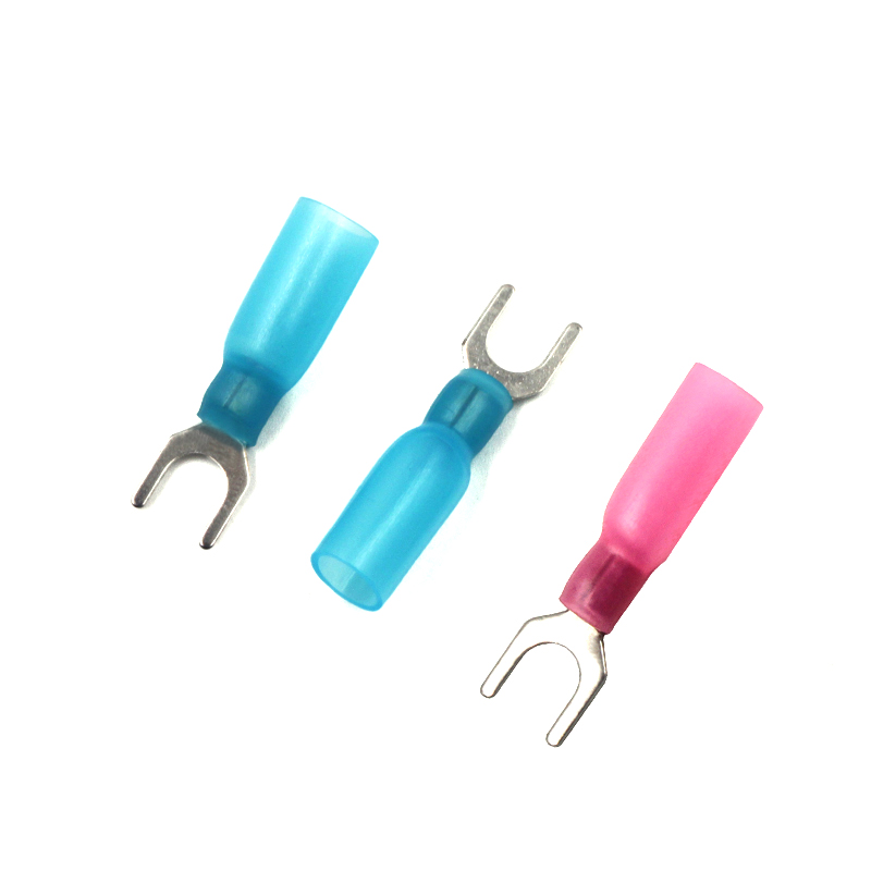 Heat shrink waterproof spade terminal fork terminal