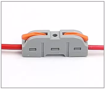 Conector de sârmă de tip șină seria SPL Terminal de conectare rapidă Conector de tip presare 04