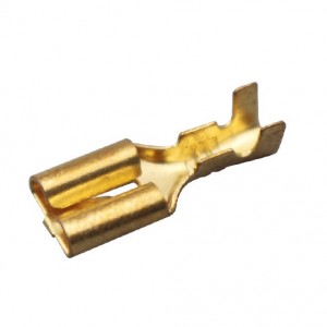 Crimp female terminal brass Terminal wire faston terminal