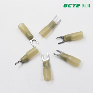 Heat shrink waterproof spade terminal fork terminal